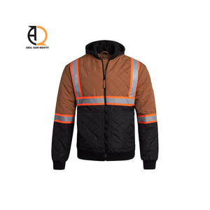 Chaqueta de Trabajo Protectora Impermeable y Transpirable con Estampado Reflectante para Adultos - Product Image 4