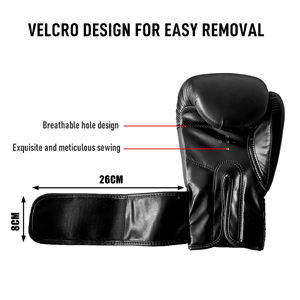 Gants de boxe personnalisés en cuir pour l'entraînement au sac de frappe, adaptés aux adultes et aux enfants, pour le sport de la boxe - Product Image 6