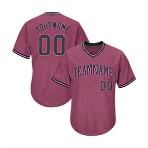 Camiseta de Béisbol Económica, Duradera, Transpirable, Antiarrugas, Antibacteriana, Diseño Deportivo, 100% Poliéster, Unisex, Manga Corta - Product Image 5