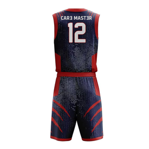 Uniformes de Baloncesto para Hombre, Tallas Grandes, Personalizados con Sublimación, Transpirables, 100% Poliéster, Venta al Por Mayor - Product Image 2