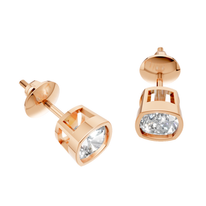 Boucles d'oreilles clous de luxe en argent sterling 925 plaqué or avec moissanite taille coussin pour femme, idéales pour anniversaire, bijoux fins et élégants - Product Image 3