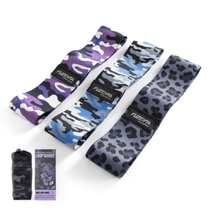 Camo Design Legs Glute <b>Exercise</b> Bodybuilding Non Slip Fitness Yoga <b>Bands</b> 3-Level Resistance Hip Booty <b>Band</b> Elastic Cotton High - Product Image 1