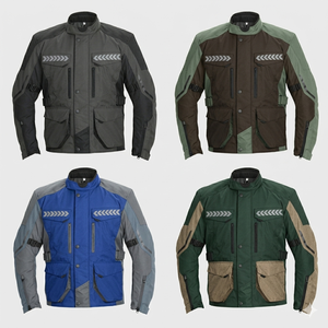 Wholesale Motorcycle <b>Racing</b> <b>Jacket</b> Softshell Windproof Waterproof Unisex Riding Track Suit Autumn Winter OEM - Product Image 2