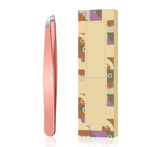 Pince à épiler de précision personnalisable de qualité supérieure, nouvelle arrivée, meilleur fournisseur, service OEM ODM, dernière génération, durable et facile à saisir - Product Image 1