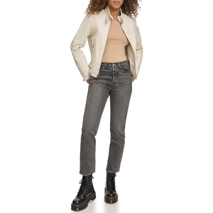 2026 New Women Leather <b>Jacket</b> Winter Wholesale High Quality Durable Custom Logo Made Chic Look Breathable Women Leather <b>Jackets</b> - Product Image 2