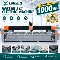 30% de réduction – Machine de découpe au jet d'eau CNC 2000*3000mm pour granit et marbre