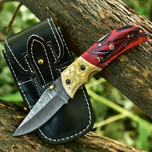 มีดพับคลาสสิก ด้ามไม้ พร้อมใบมีดขัดเงา สำหรับการใช้งานในชีวิตประจำวันแบบดั้งเดิม มีดพับ - Product Image 6