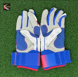 Guantes de Bateo de Béisbol Profesionales Unisex de Piel de Cabra Digital con Puño Largo, Equipo de Béisbol - Product Image 4
