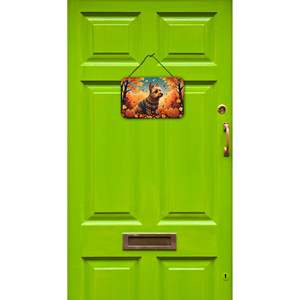 Australian Terrier Wall Hanging New Multicolor Aluminum Metal <b>Sign</b> <b>for</b> Kitchen Home Decor 8HX12W <b>Door</b> Hanging Prints <b>for</b> Wall - Product Image 2