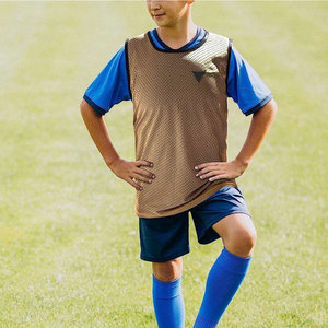 เสื้อกีฬาฟุตบอลระบายอากาศได้ดี พรีเมียม ไซส์ใหญ่พิเศษ สำหรับฝึกซ้อมทีมและเล่นกลางแจ้ง ผลิตจากโพลีเอสเตอร์ 100% ปรับแต่งสีและขนาดได้ - Product Image 4