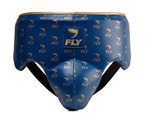 Nouvel ensemble de boxe Fly Boxing en cuir véritable, équipement d'entraînement premium, ensemble de combat bleu et doré pour adultes 2026 - Product Image 6