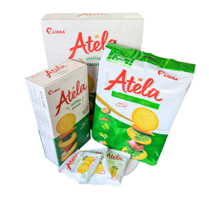 Galletas de verduras saladas Snack horneado saludable 342G Suministro de etiqueta privada personalizada - Product Image 6