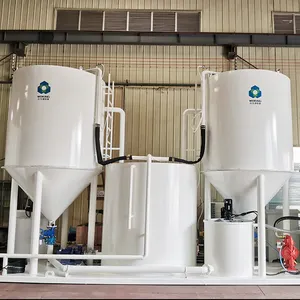 filtration system stone water recycling system for granite shop wastewater treatment plant stone