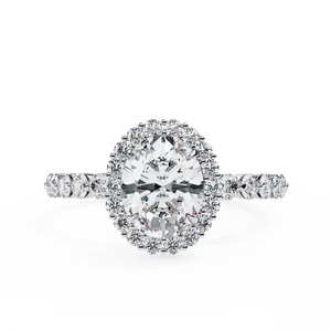 Anillo de Oro con Diamante Sintético Radiante de 1.00 Quilates, Sublime, con Detalles Brillantes Laterales, Unisex, para Propuesta de Matrimonio - Product Image 5