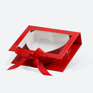 Boîte personnalisée pour lettres et numéros, emballage cadeau Saint-Valentin, boîte à fleurs roses <span class=keywords><strong>F1</strong></span>, stock transfrontalier prêt à l'emploi - Product Image 5