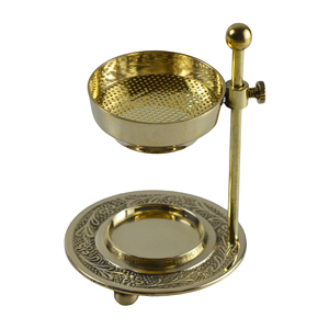 Quemador de Incienso de Diseño Clásico con Acabado Altamente Pulido, Porta Incienso de Latón Brillante, Decoración para el Hogar - Product Image 5
