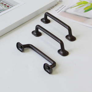 Eco-Friendly Antique Bronze Zinc Alloy Cabinet <b>Pull</b> Handle Cabinetry Handles Rustic Modern <b>Bar</b> Knob <b>for</b> Kitchen Bathroom - Product Image 4