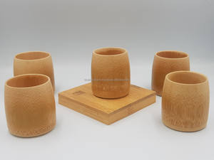 La tasse à thé en bois faite à la main, la tasse à café, la tasse à vin et la tasse à boire en bambou avec le meilleur prix et la meilleure qualité - Product Image 4