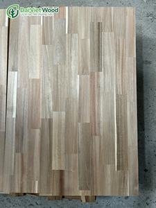 Panneaux en bois d'acacia articulés au doigt pour dessus de table intérieur - Product Image 3