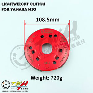 TWH MIO-piezas para motocicleta de carreras, embrague ligero para YAMAHA - Product Image 2