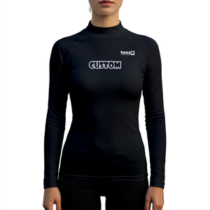 Fabricante de Fábrica OEM ODM 2025 Camiseta de Manga Larga Personalizada con Serigrafía de Color Personalizado, Secado Rápido de 180g, Protección UPF50 - Product Image 1