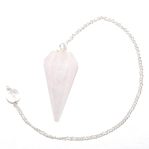 หินธรรมชาติที่สร้างขึ้นโดยไม่ซ้ำกันหินโรสควอตซ์เหลี่ยมเพชรพลอย - Product Image 1
