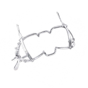 PISSCO Dental Mouth Gag Surgical Mouth Gag Dental Mouth Opening <b>Instrument</b> Oral Surgery Mouth Gag Stainless Steel Mouth Gag - Product Image 5