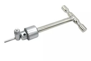 Introducteur de broche orthopédique Steinmann en acier inoxydable de haute qualité avec mandrin et clé, instrument orthopédique et chirurgical CE - Product Image 5