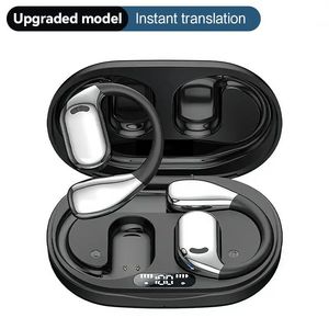 Écouteurs et Casques Sportifs sans Fil à Conduction Osseuse avec Traduction IA en Temps Réel (144 Langues) et Annulation Intelligente du Bruit - Product Image 5