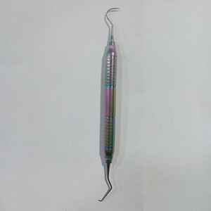 Sonda exploradora dental de doble gancho, herramienta de dentista de acero inoxidable, juego de sondas exploradoras para limpieza e higiene dental. - Product Image 6