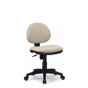 Sedute per ufficio reception cassiere sedia girevole con schiuma e tessuto senza braccia/vinile tappezzeria 639BG