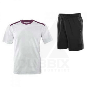 Men's Sublimated Soccer Jersey Set Short Sleeve Moisture Wicking Athletic Fit All Seasons Gradient Color Polyester Uniform - Product Image 4
