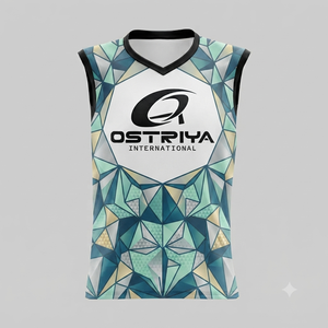 เสื้อยืดคอกว้างแบบสปอร์ตสำหรับผู้ชาย ออกแบบเองได้ บริการ OEM สำหรับออกกำลังกาย ฟิตเนส ทรงปกติ แห้งเร็ว ระบายอากาศดี เหมาะสำหรับฤดูร้อน - Product Image 1