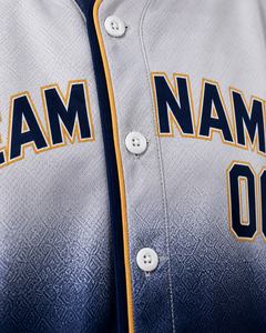 SINEWY SPORTS Camiseta de Béisbol para Hombre Adulto, Nombre del Equipo 00, Color Degradado Sublimado, Secado Rápido, Manga Corta, Corte Regular - Product Image 6