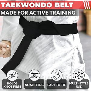 Venta al por Mayor de Uniformes de Artes Marciales, Cinturones de BJJ, Karate, Judo, Taekwondo, Cinturones Personalizados Multicolores, Cinturones de BJJ Personalizados - Product Image 2