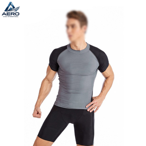 Camisetas de Compresión de Manga Corta con Diseño Personalizado para MMA y BJJ, el Mejor Proveedor, Último Modelo, de la Mejor Calidad, Ropa de Entrenamiento para Hombre, Rashguard - Product Image 4