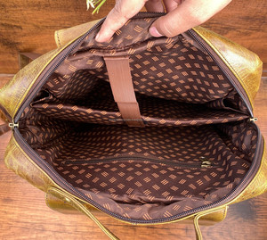 Vente en gros de sacs d'école en cuir pleine fleur pour ordinateur portable sac à dos de voyage en cuir véritable pour hommes et femmes sac à dos pour étudiants - Product Image 6
