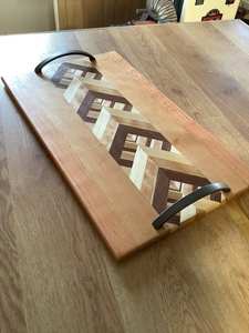 Plateau de service en bois naturel très demandé, résistant à la chaleur, pour la cuisine, porte-aliments et boissons pour la maison et les restaurants à prix raisonnable - Product Image 4