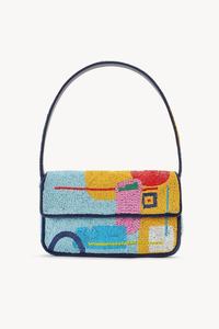 Multi-tonal Colorful Geometric <b>Patchwork</b> Sequin for Handmade Designer-Inspired Flap Purse Custom Beaded Button Eco-Friendly <b>Bags</b> - Product Image 2