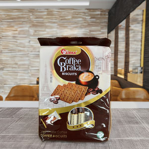 Craquelins croustillants au café vietnamien LIBRA BRAKA 210G HALAL ISO Boîte de sachets au goût sucré Emballage de produits FMCG Vietnam Bon prix - Product Image 1