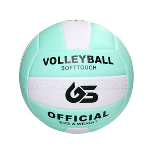 Ballon de volley-ball en cuir de haute qualité, taille et poids personnalisés, ballon de volley-ball en gros - Product Image 1