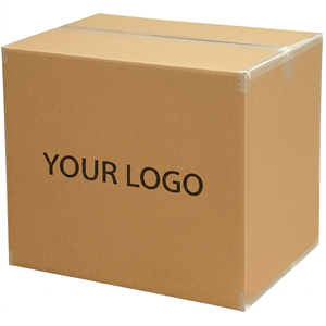 Eco Corrugated Board <b>Folder</b> Shipping Boxes 0.5mm Flexographic Printed Recycled Paper Mailing Cases Bulk Retail Packaging Cartons - Product Image 6