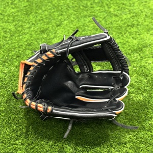 Custom Logo Leather <b>Baseball</b> <b>Gloves</b> Waterproof & Insulated Left-Handed Right-Throw Infield Use Hook and Loop Closure - Product Image 2