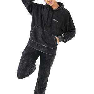 Conjunto Deportivo con Lavado Ácido para Diseño, Conjuntos Deportivos de Dos Piezas para Hombre, Hecho en Pakistán, Venta, Servicio OEM - Product Image 1