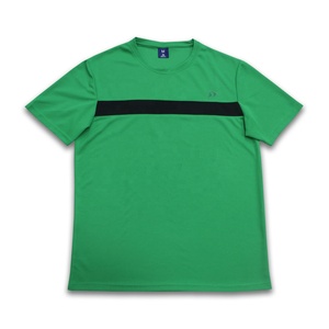 Venta al por mayor de fábrica en blanco de manga corta suave 100% poliéster camiseta Multicolor logotipo personalizado hombres camisetas lisas - Product Image 5