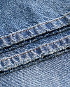 Pantalon long en jean pour homme, coupe droite, taille mi-haute, non extensible, formel, respirant, anti-boulochage, en Spandex/Coton, idéal pour le lavage. - Product Image 4