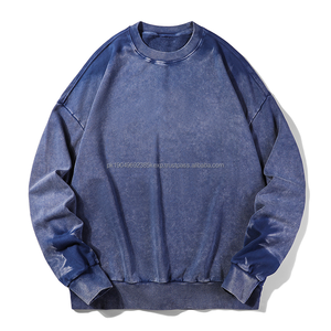 Sudadera con Capucha Estampada con Lavado Ácido, Sudadera Extra Grande de Felpa Francesa Vintage con Lavado Ácido, Unisex de Alta Calidad - Product Image 3