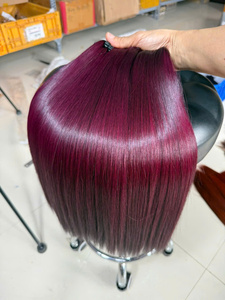 ขายส่งผมต่อแบบเวฟท์สีตามสั่ง ผมแท้เวียดนาม 100% เรมี่แฮร์ แบบมัดเป็นช่อ ผมสองชั้น ผู้ผลิตจากโรงงาน - Product Image 1