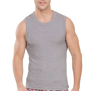 Camiseta sin mangas personalizada para hombre, de secado rápido, para gimnasio, ajustada, sin mangas, fabricante y proveedor de ropa deportiva de marca privada OEM ODM - Product Image 1