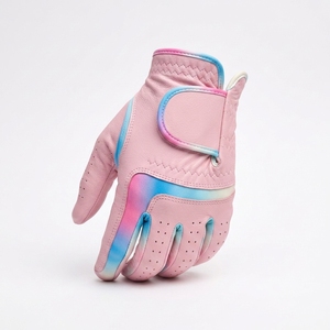 Gant de golf en cuir Cabretta personnalisé de qualité supérieure, main gauche, design respirant à flux d'air, prise en main souple, fabricant OEM ODM à faible MOQ - Product Image 4